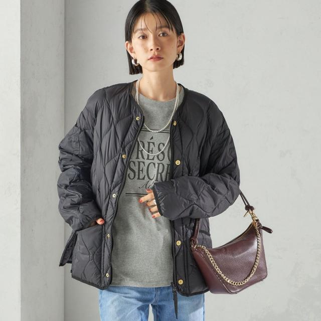 シップス（SHIPS）/《一部追加予約》【SHIPS別注】TAION:〈手洗い可能〉リブ マルチ WAY ダウン ジャケット