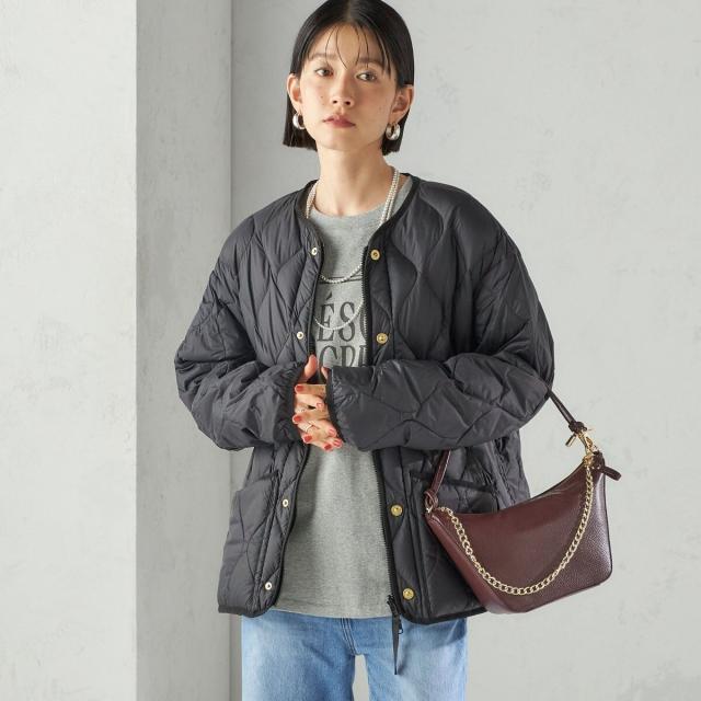 シップス（SHIPS）/《一部追加予約》【SHIPS別注】TAION:〈手洗い可能〉リブ マルチ WAY ダウン ジャケット