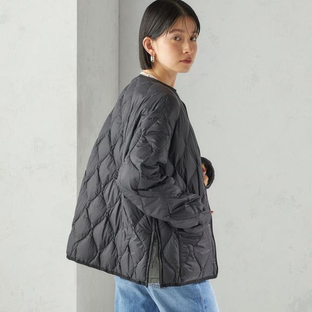 シップス（SHIPS）/《一部追加予約》【SHIPS別注】TAION:〈手洗い可能〉リブ マルチ WAY ダウン ジャケット