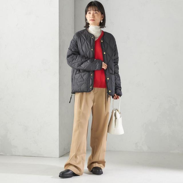 シップス（SHIPS）/《一部追加予約》【SHIPS別注】TAION:〈手洗い可能〉リブ マルチ WAY ダウン ジャケット