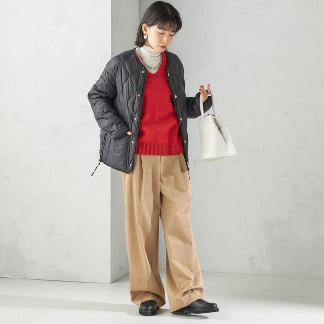 シップス（SHIPS）/《一部追加予約》【SHIPS別注】TAION:〈手洗い可能〉リブ マルチ WAY ダウン ジャケット