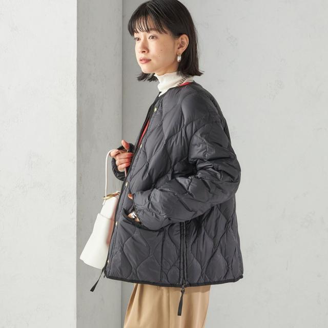 シップス（SHIPS）/《一部追加予約》【SHIPS別注】TAION:〈手洗い可能〉リブ マルチ WAY ダウン ジャケット