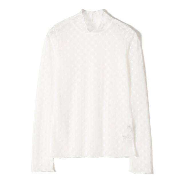 シップス（SHIPS）/《一部追加予約》〈手洗い可能〉フラワー チュール ハイネック プルオーバー