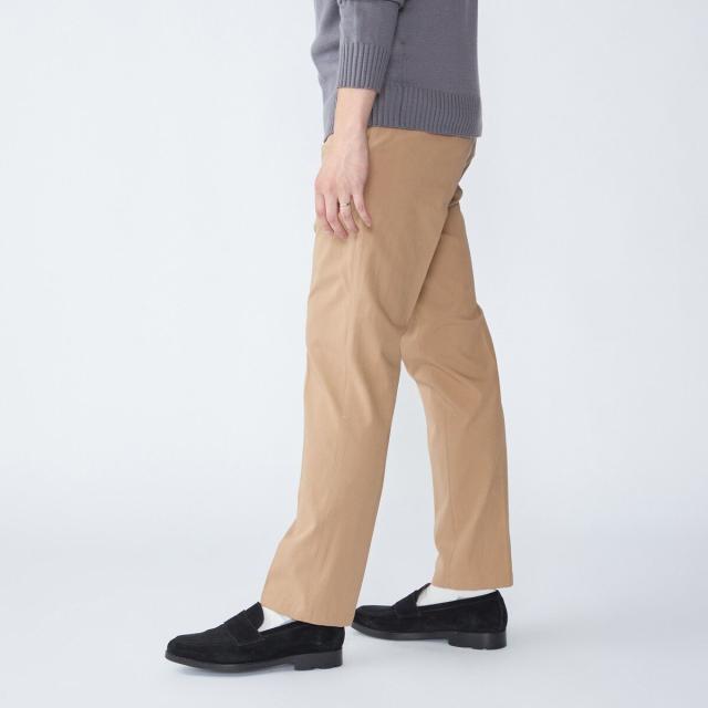 シップス（SHIPS）/SHIPS: 〈手洗い可能〉ノープリーツ ツイル 4WAY ストレッチ パンツ_3