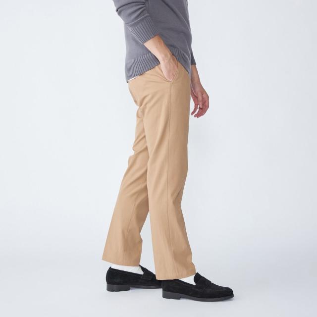 シップス（SHIPS）/SHIPS: 〈手洗い可能〉ノープリーツ ツイル 4WAY ストレッチ パンツ_5