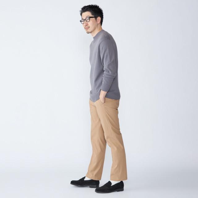 シップス（SHIPS）/SHIPS: 〈手洗い可能〉ノープリーツ ツイル 4WAY ストレッチ パンツ_7