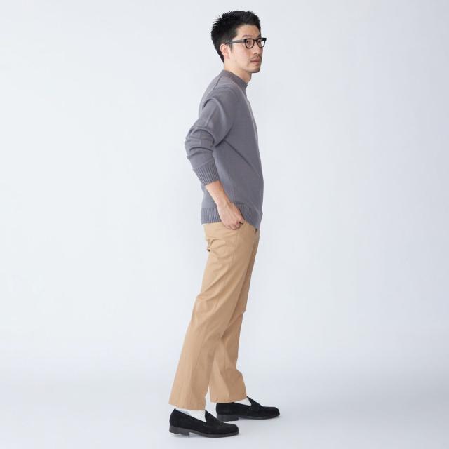 シップス（SHIPS）/SHIPS: 〈手洗い可能〉ノープリーツ ツイル 4WAY ストレッチ パンツ_9
