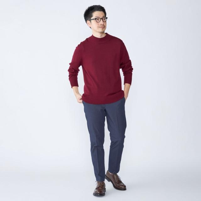 シップス（SHIPS）/SHIPS: 〈手洗い可能〉ノープリーツ ツイル 4WAY ストレッチ パンツ_11