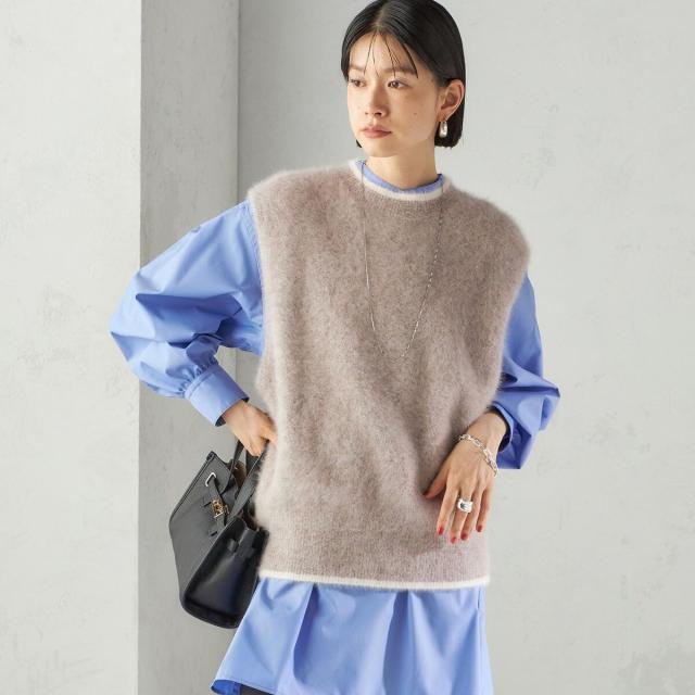 シップス（SHIPS）/杢フォックス カシミヤ ニット ベスト_9
