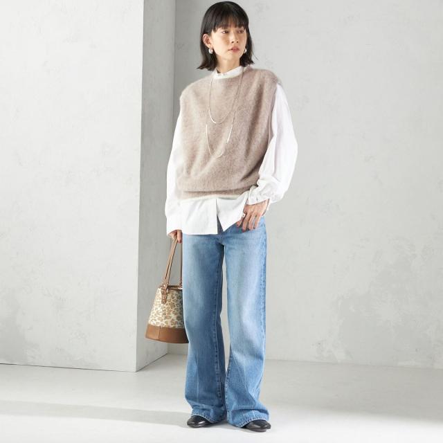 シップス（SHIPS）/杢フォックス カシミヤ ニット ベスト_10