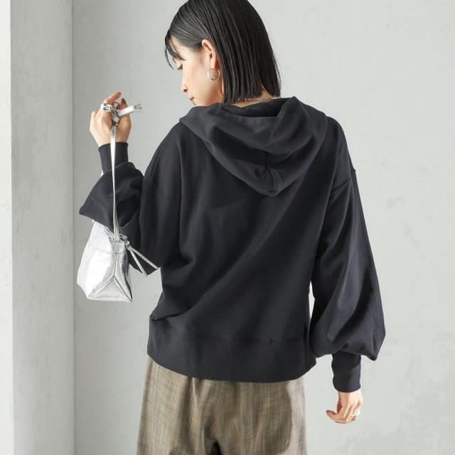 シップス（SHIPS）/ミニ 裏毛 ジップ アップ フーディ_8