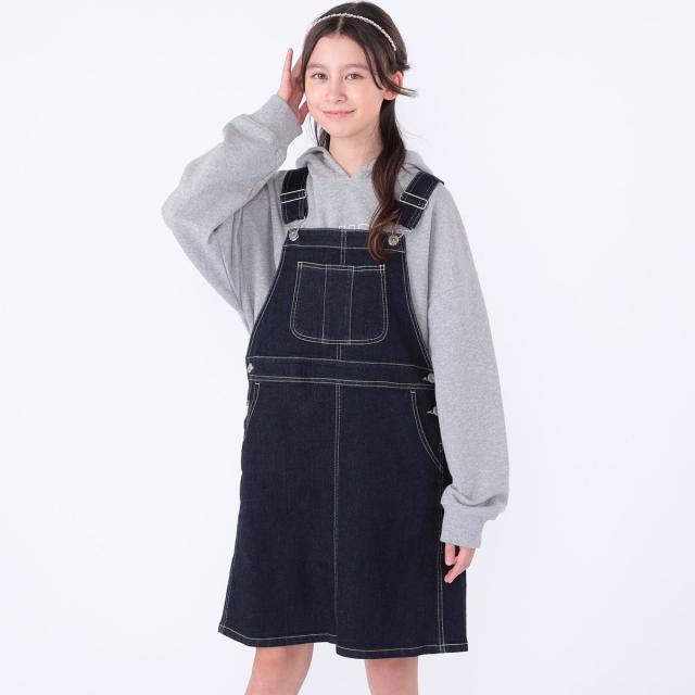 シップス（SHIPS）/SHIPS KIDS:140〜150cm /デニム オーバーオール スカート