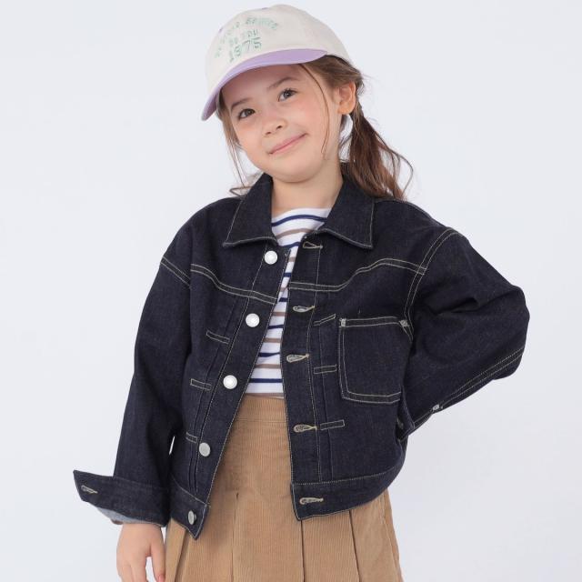 シップス（SHIPS）/SHIPS KIDS:100〜130cm / ヴィンテージ ライク インディゴ デニム ジャケット