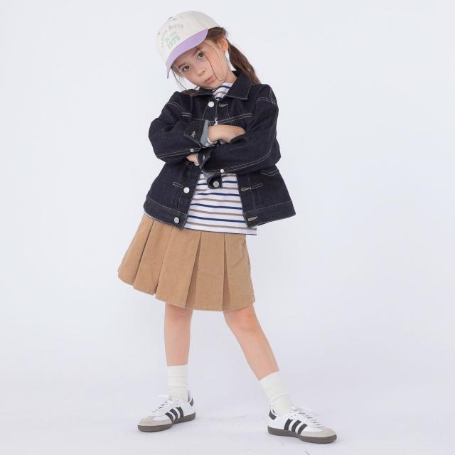 シップス（SHIPS）/SHIPS KIDS:100〜130cm / ヴィンテージ ライク インディゴ デニム ジャケット_3