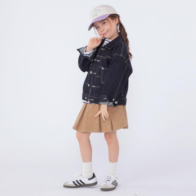 シップス（SHIPS）/SHIPS KIDS:100〜130cm / ヴィンテージ ライク インディゴ デニム ジャケット_4
