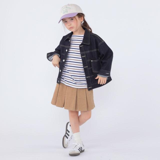 シップス（SHIPS）/SHIPS KIDS:100〜130cm / ヴィンテージ ライク インディゴ デニム ジャケット_5