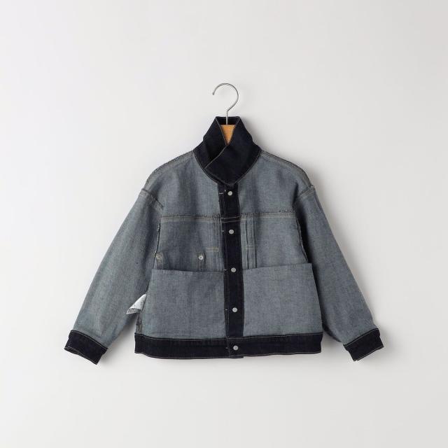 シップス（SHIPS）/SHIPS KIDS:100〜130cm / ヴィンテージ ライク インディゴ デニム ジャケット_13