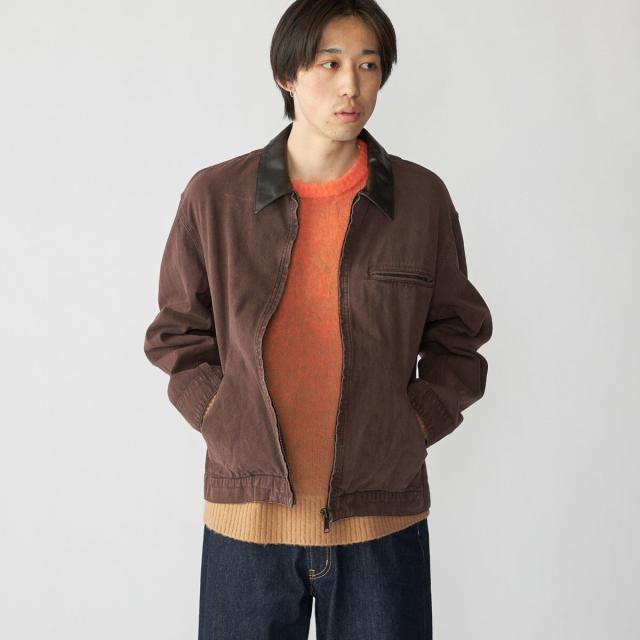 シップス（SHIPS）/City Ambient Products:〈洗濯機可能〉ウォッシュ ダック ジップ ワーク ジャケ_3