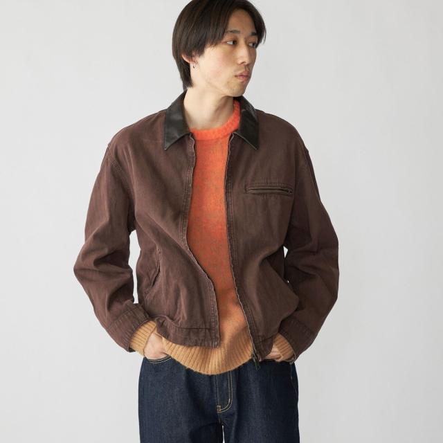 シップス（SHIPS）/City Ambient Products:〈洗濯機可能〉ウォッシュ ダック ジップ ワーク ジャケ_4