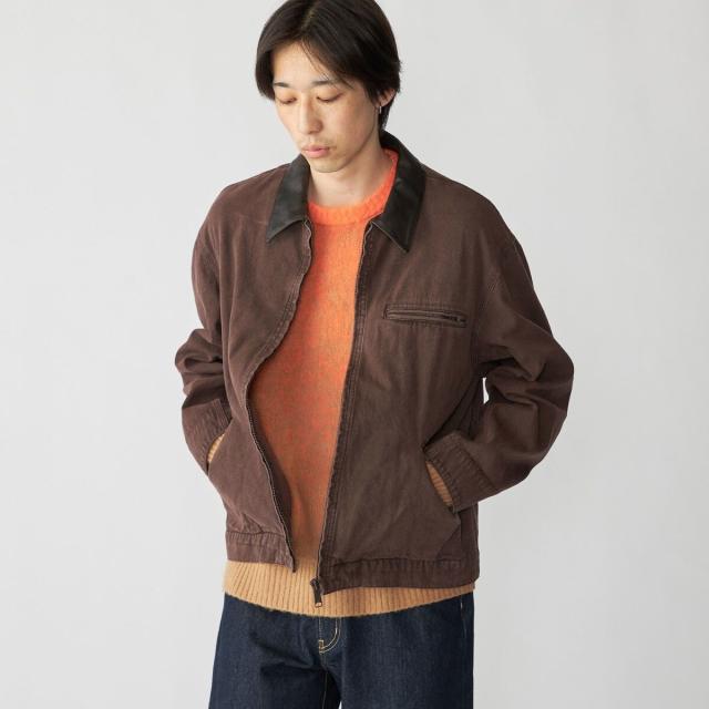 シップス（SHIPS）/City Ambient Products:〈洗濯機可能〉ウォッシュ ダック ジップ ワーク ジャケ_5
