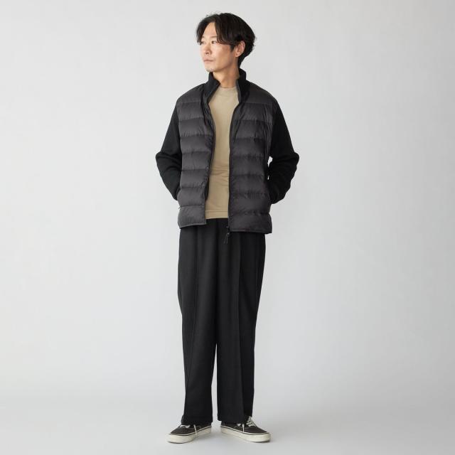 シップス（SHIPS）/【WEB限定/SHIPS別注】TAION:〈手洗い可能〉ハイネック ダブルジップ ニットスリーブダウ_3