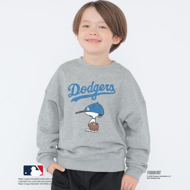 シップス（SHIPS）/SHIPS KIDS:100〜125cm / PEANUTS×MLB プリント スウェット