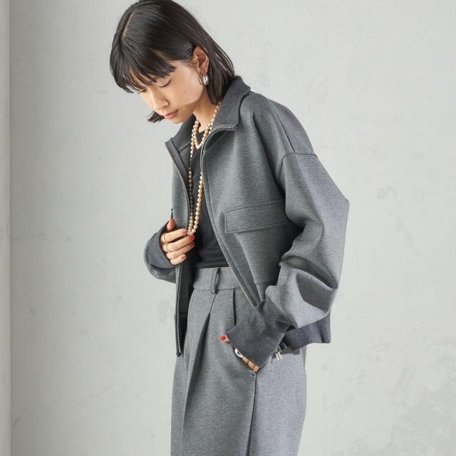 シップス（SHIPS）/《一部追加予約》s．oyamadaコラボ:〈手洗い可能〉コットン エア ダンボール ブルゾン