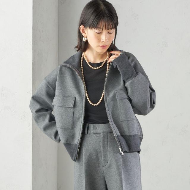 シップス（SHIPS）/《一部追加予約》s．oyamadaコラボ:〈手洗い可能〉コットン エア ダンボール ブルゾン