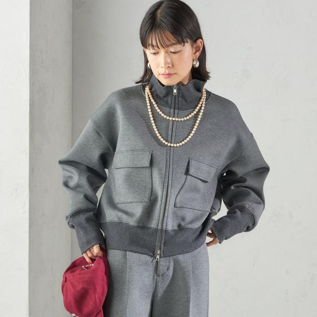 シップス（SHIPS）/《一部追加予約》s．oyamadaコラボ:〈手洗い可能〉コットン エア ダンボール ブルゾン