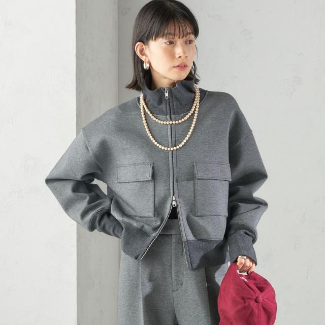 シップス（SHIPS）/《一部追加予約》s．oyamadaコラボ:〈手洗い可能〉コットン エア ダンボール ブルゾン