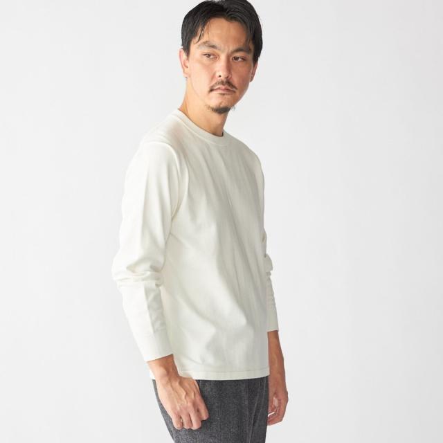 シップス（SHIPS）/SHIPS:〈洗濯機可能〉コットン ウール TEXBRID(R) クルーネック プルオーバー ニット