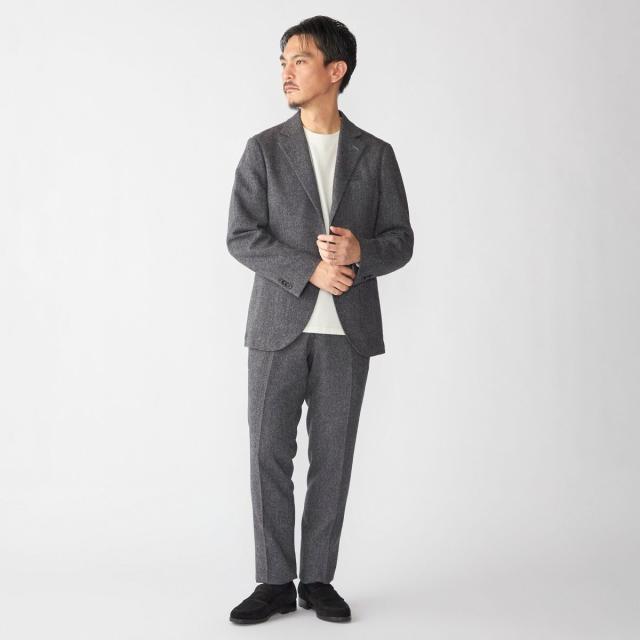 シップス（SHIPS）/SHIPS:〈洗濯機可能〉コットン ウール TEXBRID(R) クルーネック プルオーバー ニット