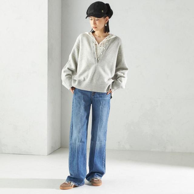 シップス（SHIPS）/《予約》Revis．: ポリエステル スエード フライト キャップ