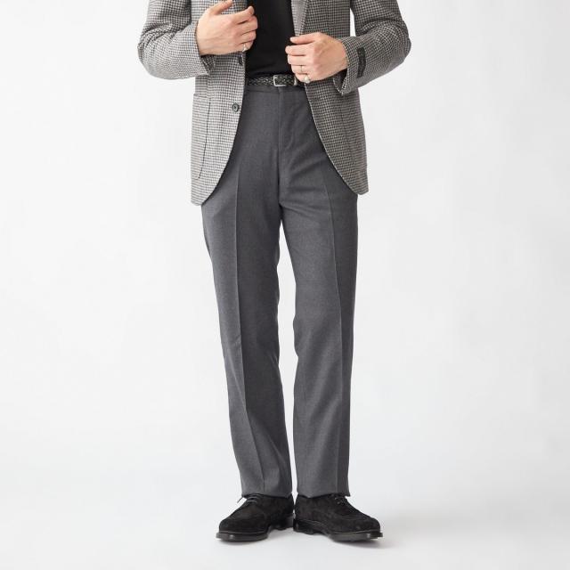 シップス（SHIPS）/PT TORINO: CITY FIT ウール ライト フランネル スラックス