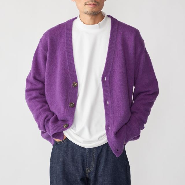 シップス（SHIPS）/SHIPS: 5ゲージ ヤク ブレンド カーディガン