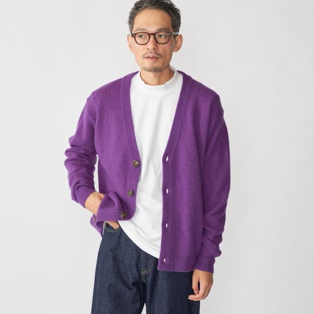 シップス（SHIPS）/SHIPS: 5ゲージ ヤク ブレンド カーディガン