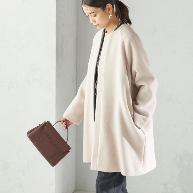 シップス（SHIPS）/Pure SUPER100 ノーカラー コート_1