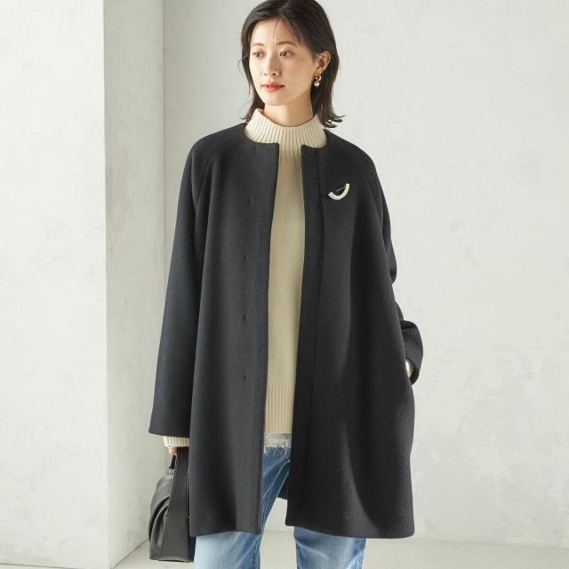 シップス（SHIPS）/Pure SUPER100 ノーカラー コート_7