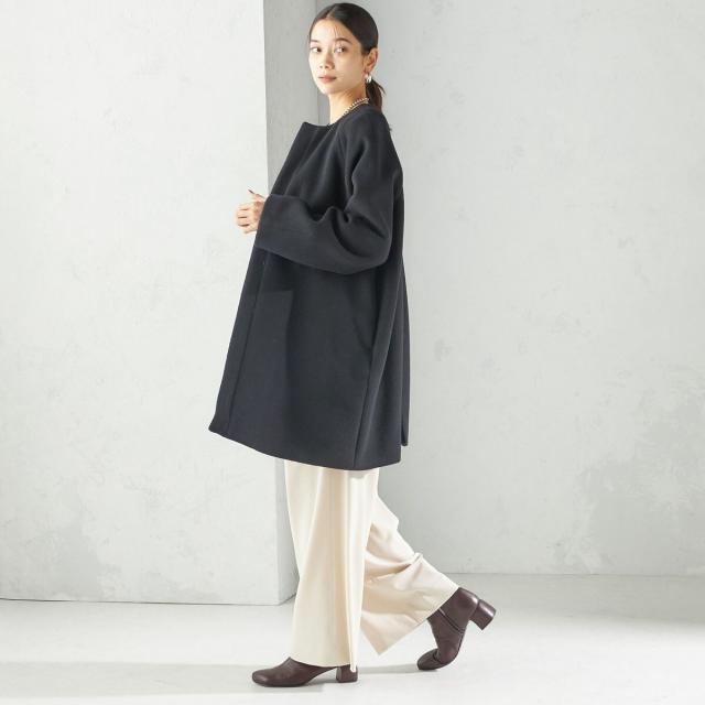 シップス（SHIPS）/Pure SUPER100 ノーカラー コート_11