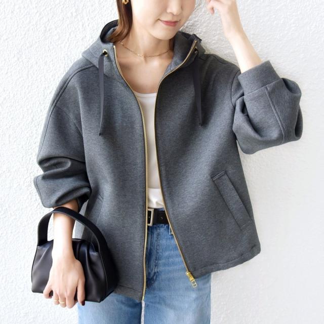 シップス（SHIPS）/【WEB限定】〈手洗い可能〉ダンボール ダブルジップ フーディー 2