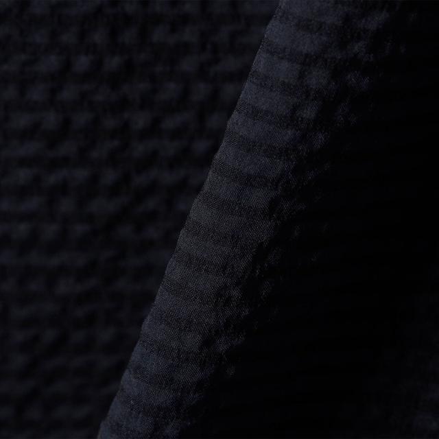 シップス（SHIPS）/SHIPS Primary Navy Label:ストレッチ ギンガム ボウタイ ブラウス