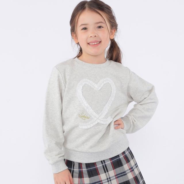 シップス（SHIPS）/SHIPS KIDS:100〜130cm / スパンコール フリル スウェット