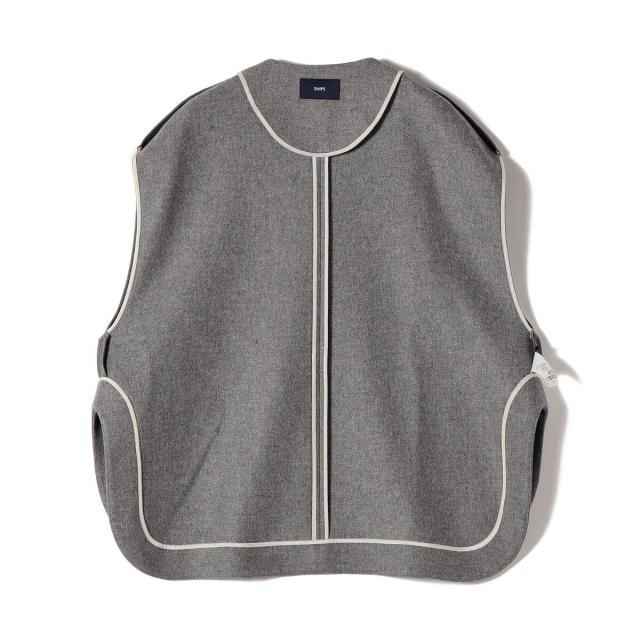 シップス（SHIPS）/Bellandi メルトン ウール ジレ_4