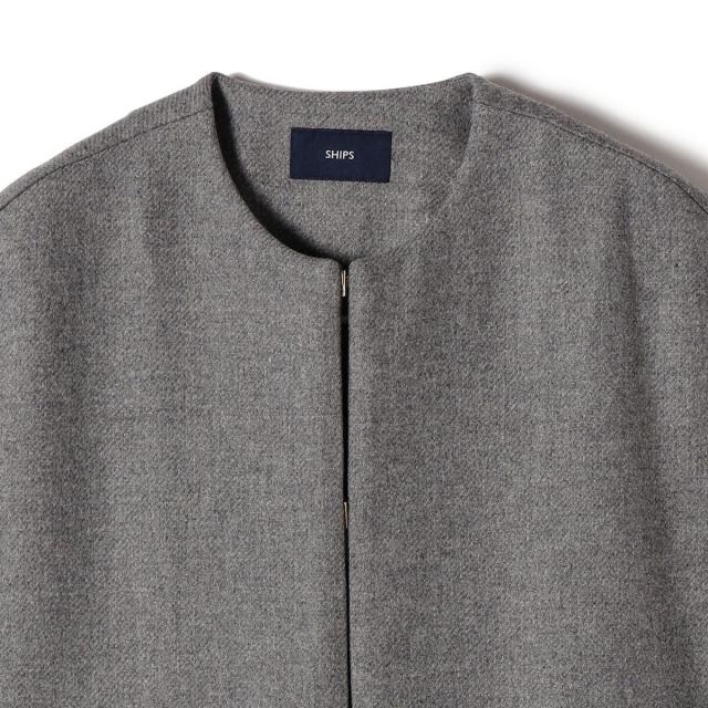 シップス（SHIPS）/Bellandi メルトン ウール ジレ_5