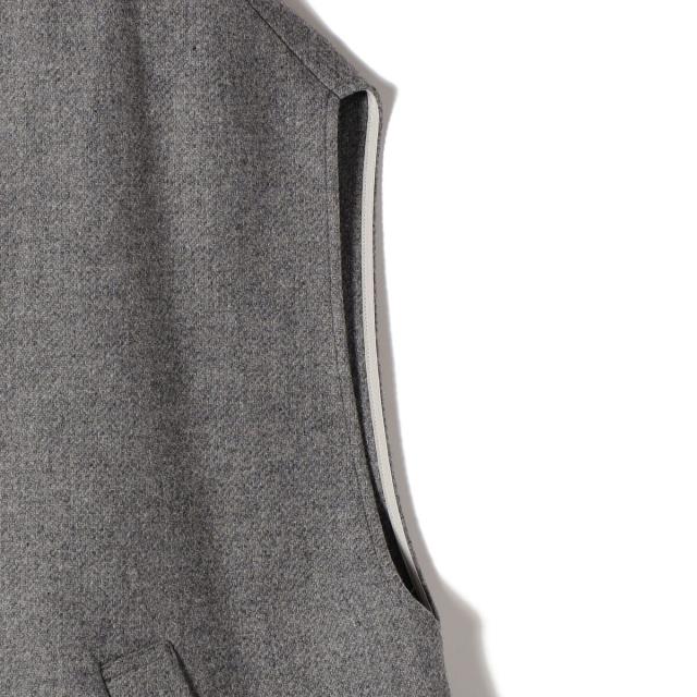 シップス（SHIPS）/Bellandi メルトン ウール ジレ_6