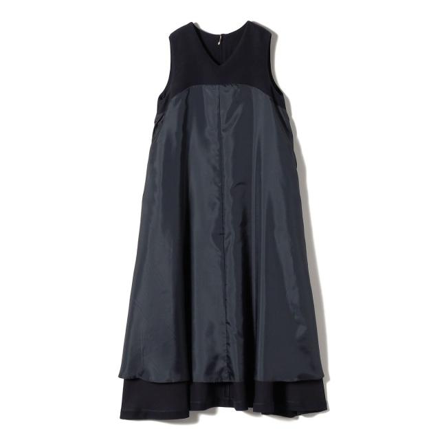 シップス（SHIPS）/little black: リュクス エア ノースリーブ フレア ロング ワンピース（セレモニー対応_17