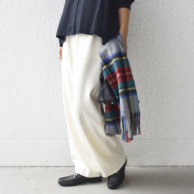 シップス（SHIPS）/〈手洗い可能〉両面起毛 ポケット デザイン ドロスト パンツ