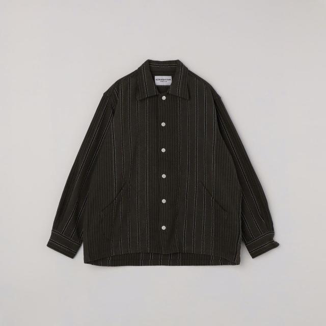 シップス（SHIPS）/NOMARHYTHM TEXTILE: STRIPE SHIRT JACKET