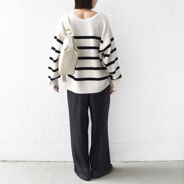 シップス（SHIPS）/《一部追加予約》〈手洗い可能〉サテン ドロスト パンツ