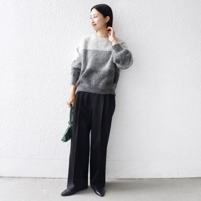 シップス（SHIPS）/《一部追加予約》【WEB限定】〈手洗い可能〉モヘヤ混 グラデーション ニット プルオーバー